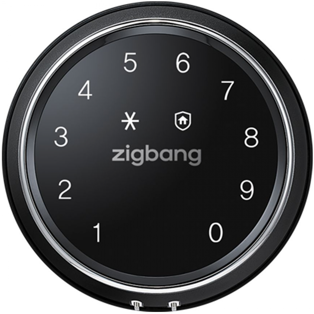 Zigbang 直幫 SHP A20 電子附加鎖 (黑色) - 支援密碼與RF鎖匙，輕巧設計